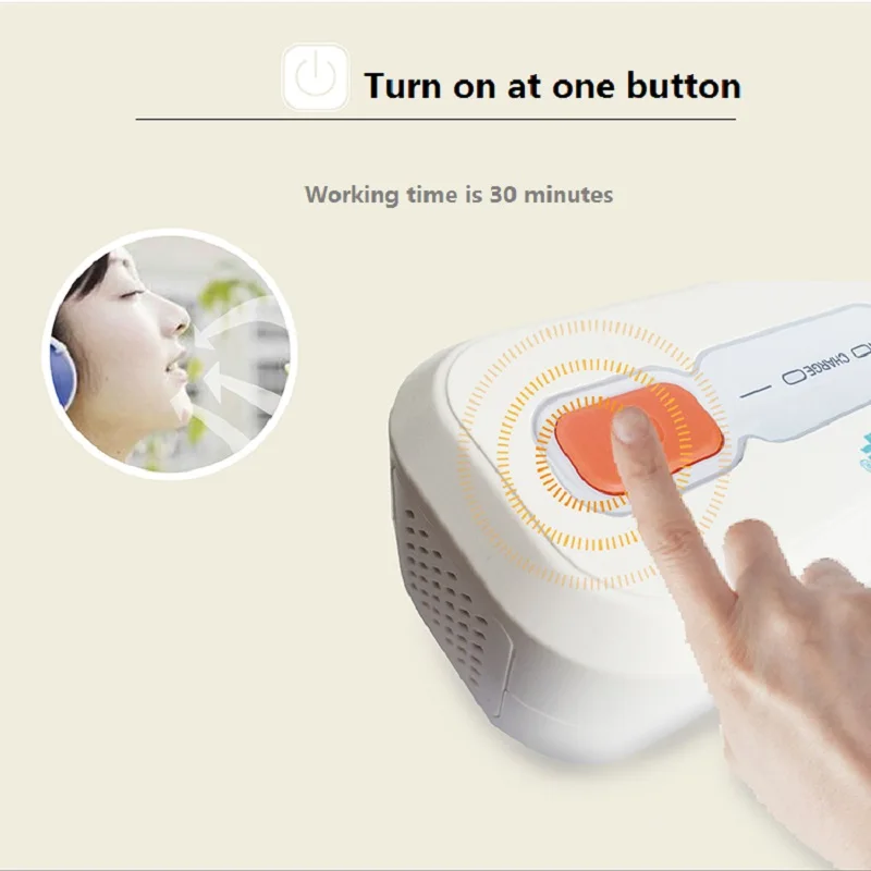 Мини Перезаряжаемые озона дезинфекции средство CPAP Air труб машина для сладкий сон