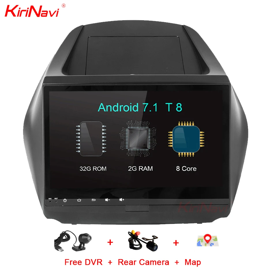 

KiriNavi Octa Core Android 7.1 Car Radio For Hyundai IX35 Tuscon Android Car DVD GPS Navigation Multimedia System Bluetooth RDS