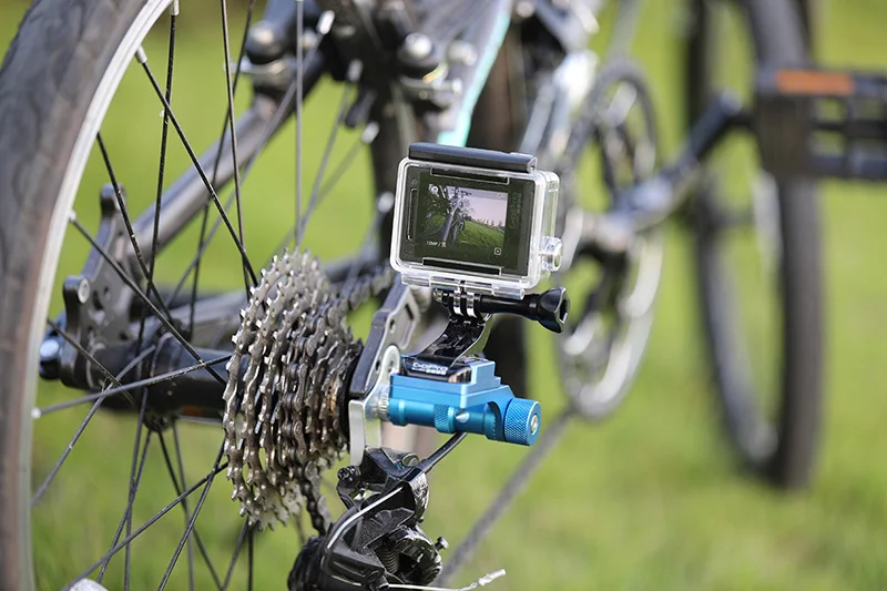 Аксессуары для велосипеда велосипедная осевая Ступица колеса кронштейн штатив для GoPro Hero 3/4/5/6/7 Sjcam YI Спортивная Экшн-камера Камера факсированная скоба