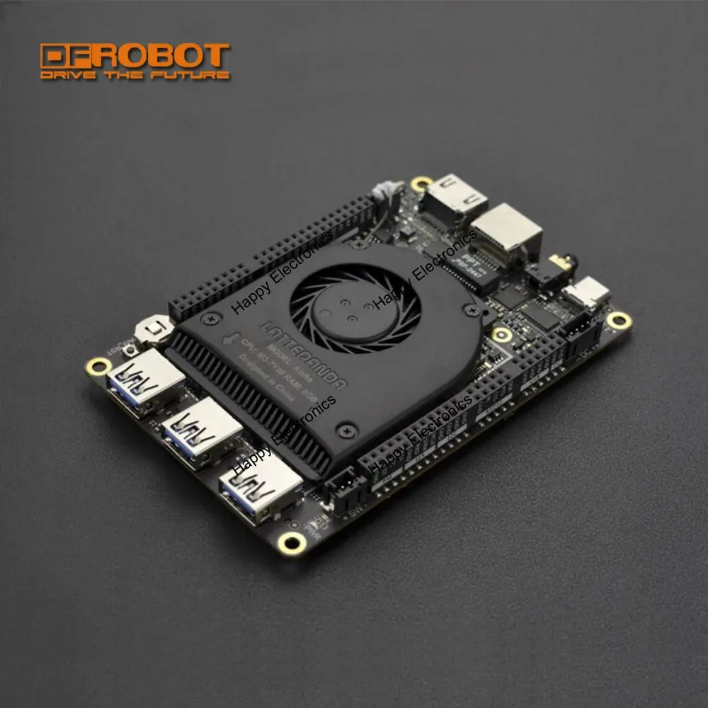 

LattePanda AlphaPanda Alpha 864 Dev Board for Intel M3-7y30 2.6GHz Dual-Core +ATmega32u4 WiFi + Bluetooth support Windows Linux