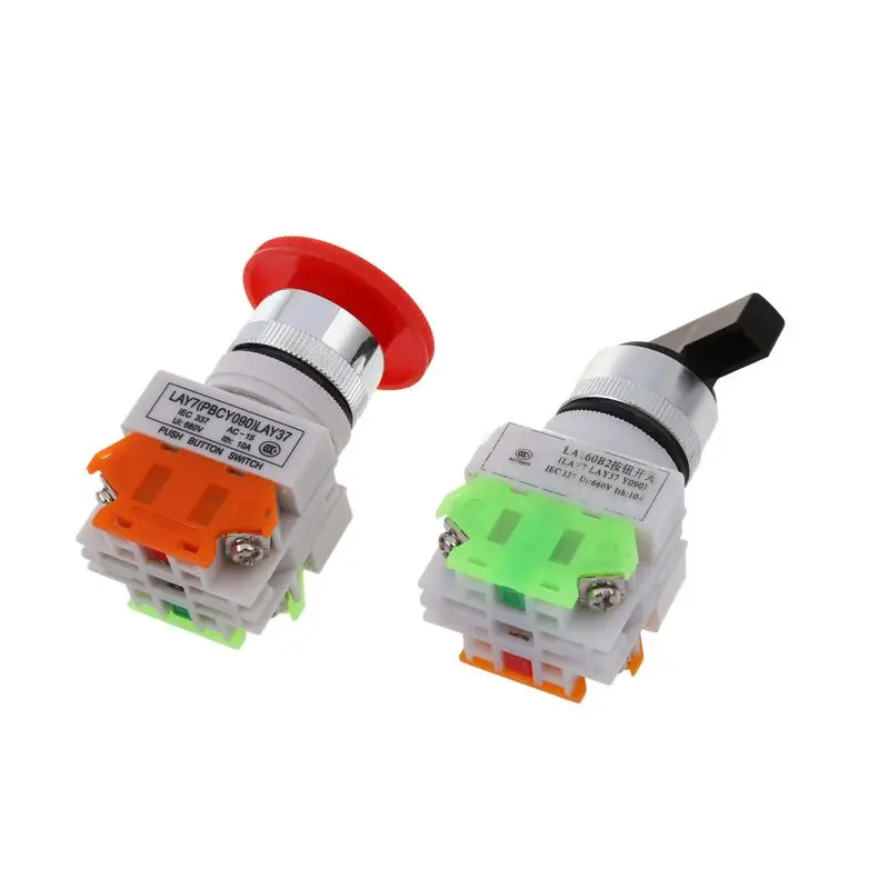 

Red Mushroom Emergency Stop Switch Push Button Station