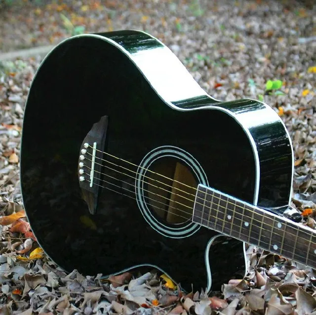 Cheap 2016 NEW guitars 40-15 40 inch high quality Acoustic Guitar Rosewood Fingerboard guitarra with guitar strings