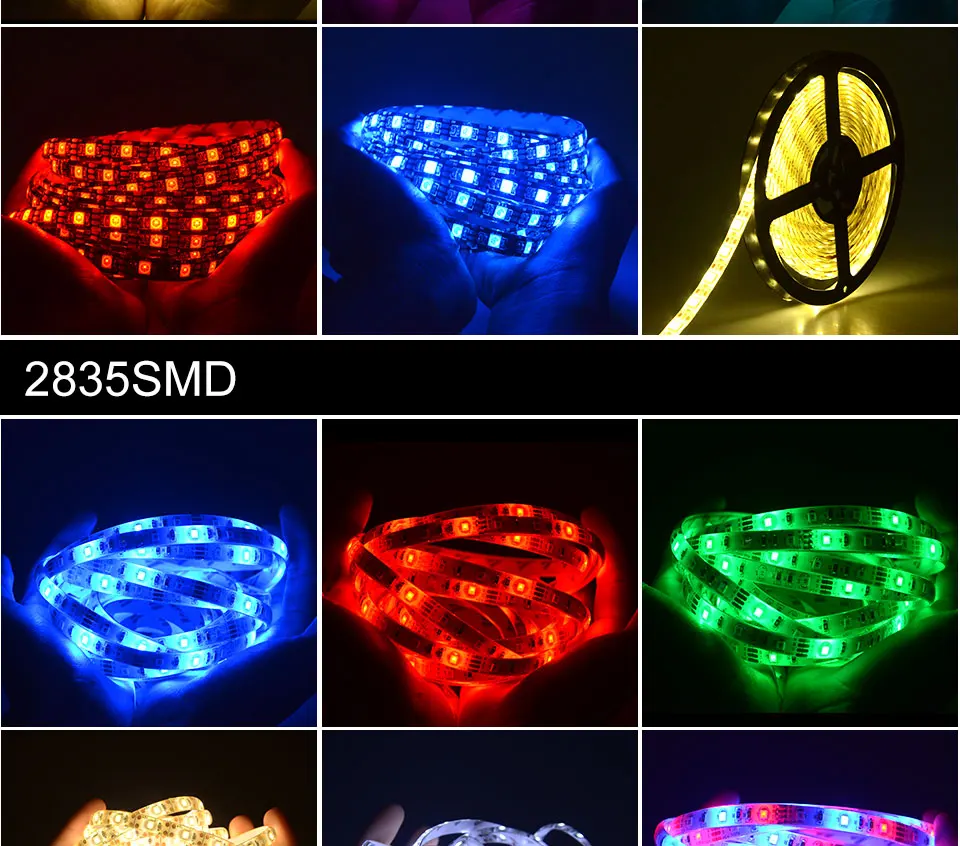 Foxanon Brand DC 5V 5050 RGB Led Strip 5M 60ledM 300LEDS Waterproof Flexible Light + 24key IR Controller + USB Power10