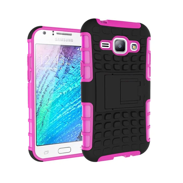 Бизнес для samsung Galaxy J1 2016 Coque чехол Armor противоударный сотовый телефон защитный