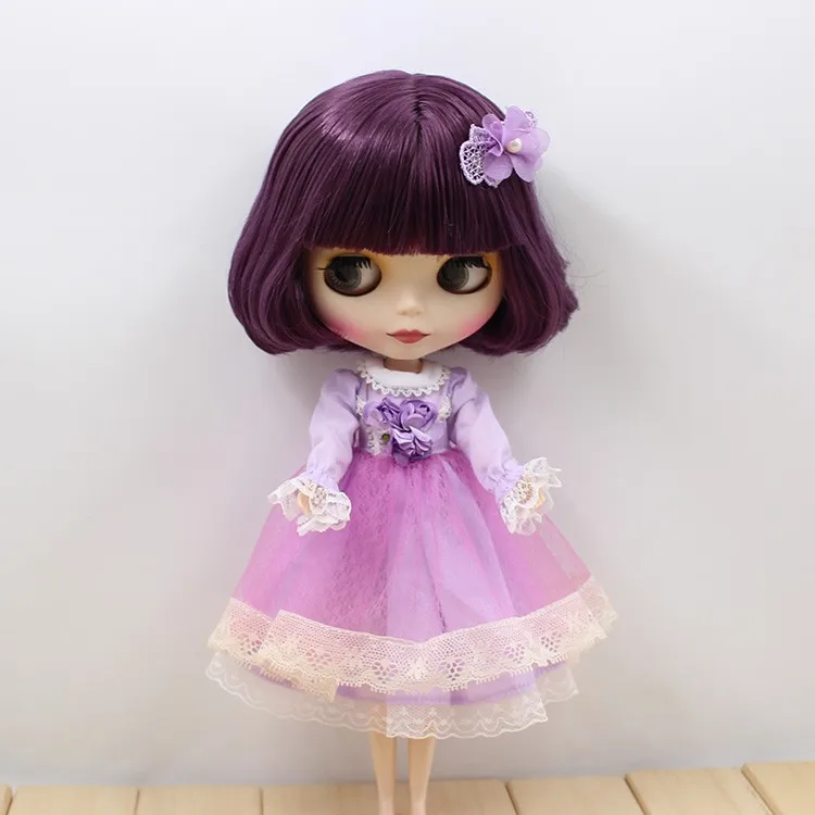 Blyth кукольная одежда Цветочное платье кружевное платье для тела licca icy