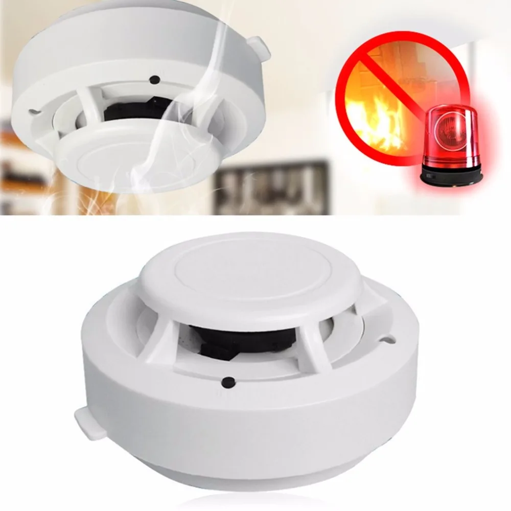 

Photoelectric Smoke Alarm Detector For All GSM Home Security Alarm System Fire Protection Battery Powered Alarm Tester