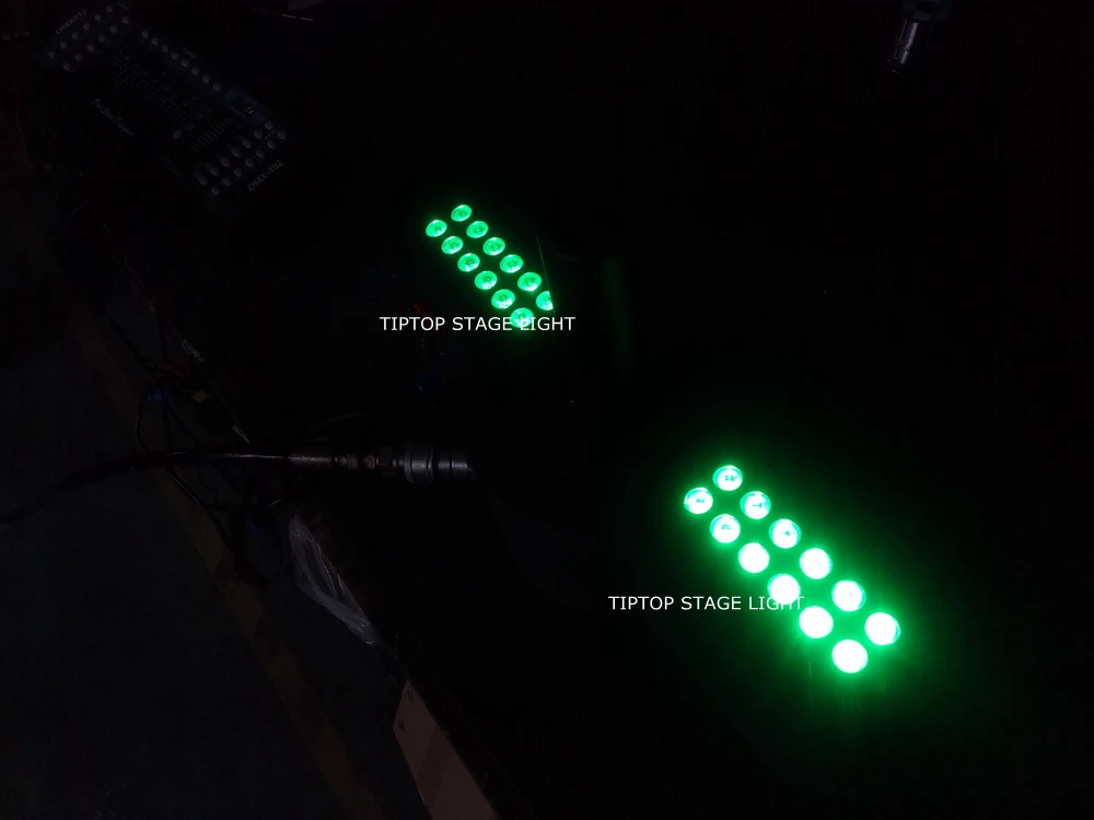 TIPTOP Высокое качество 24X3 Вт Led Co2 струйный сценический светильник ing эффект DMX контроль Американский DJ CO2 дым клуб диско Настольный светильник крио устройство