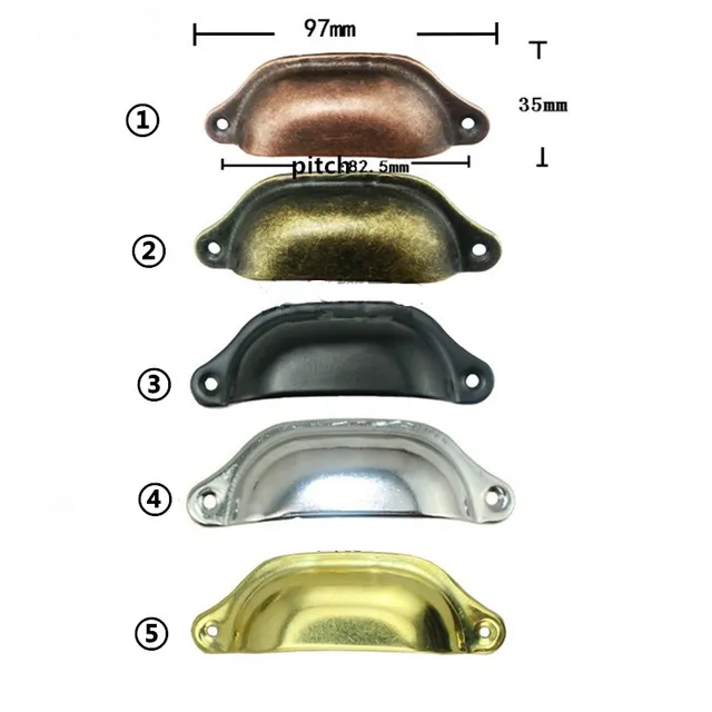 Cheap Retro Metal Kitchen Drawer Cabinet Door Handle Furniture Knobs Hardware Cupboard Antique Metal Shell Pull Handles,97mm,2Pcs Cheap Retro Metal Kitchen Drawer Cabinet Door Handle Furniture Knobs Hardware Cupboard Antique Metal Shell Pull Handles,97mm,2Pcs