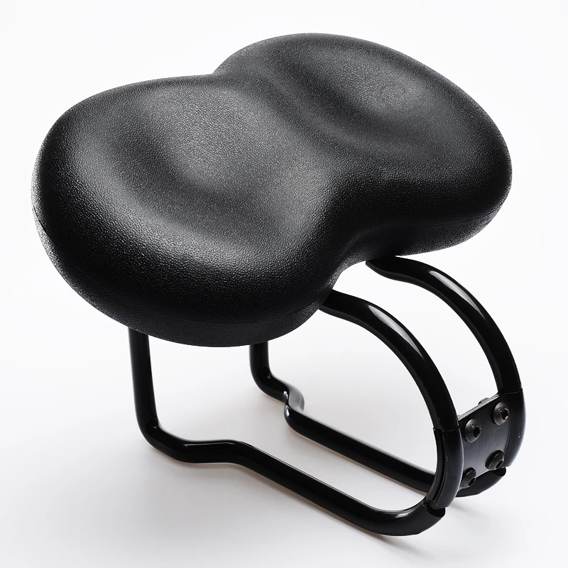 2017 New Bicycle Cycling Saddles Pro Leather Seat Saddle Shockproof