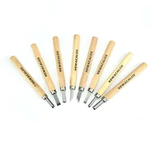NEWACALOX 8pcs Woodcut Knife Scorper Wood Carving Tools Cutter Graver Engraving Nicking Scalpel Scribing Woodworking Hobby Knife