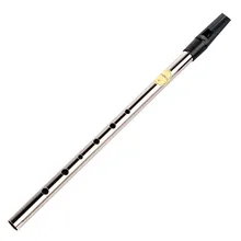 Pocket Whistle Flute Musical-Instrument Flauta Ireland Mini Irish Feadog Key-Of-C/d 6-Holes