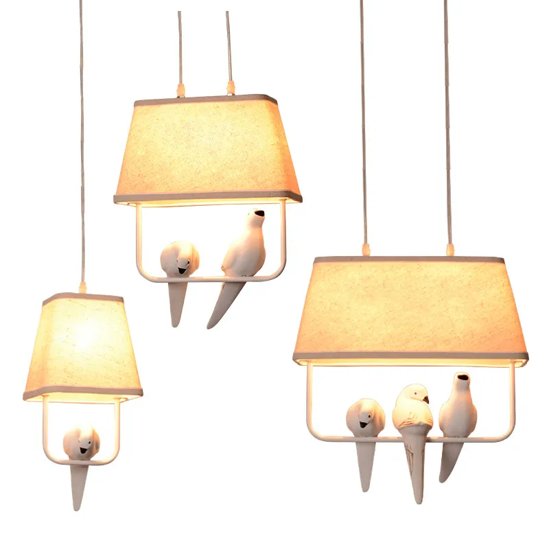 

Europe chandelier chandeliers living room ceiling chandeliers fabric chandelier lighting bedroom LED lights decoration lamp