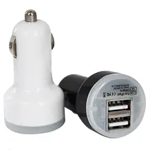 2.1A автомобильное зарядное устройство двойной USB мобильный телефон планшет автомобильное зарядное устройство для samsung Iphone