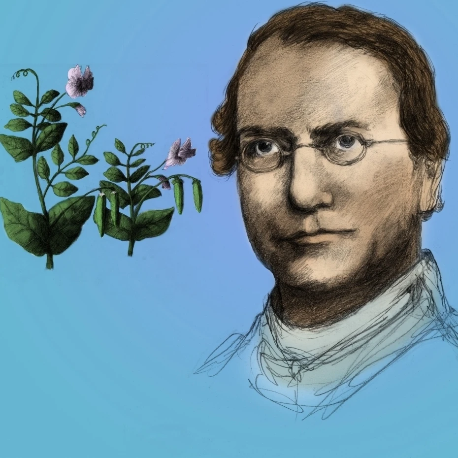 Gregor Mendel  Father of Genetics Poster Print by Spencer SuttonScience Source (36 x 24)