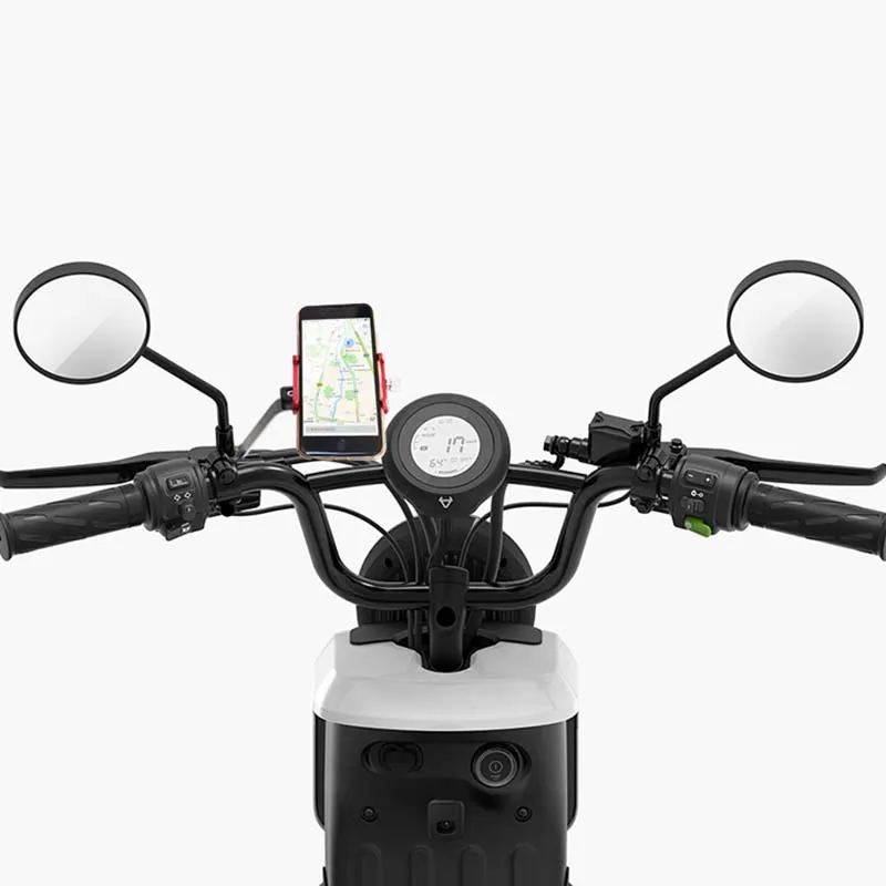 

Aluminum alloy mobile phone bracket motorcycle bracket adapter frame Hand held fixed adapter Rear view mirror adapter bracket