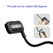 Высокая книга свет клип на светодиодный свет для чтения гибкая шея с 2 яркостью для чтения книг свет для чтения электронных книг LG66