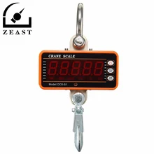 1000 кг 2000LBS Висячие весы цифровой ЖК кран весы высокой Точности сверхмощный