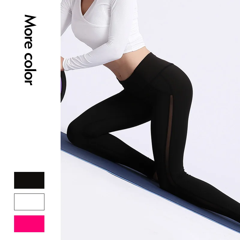 

Exercise Leggings Energy Seamless Gym Pants Women Ropa Deportiva Mujer Gym Workout Capris Fitted Top Women Hollow Out High Waist