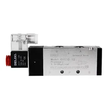 4V410-15 AC220V электромагнитный клапан распределительный клапан с помощью катушки Пневматический электромагнитный регулирующий клапан