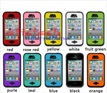 

by dhl or ems 50 pcs Fashion For iphone 4 4s Durable Swimming water sports Phone Bag For iPhone 4 4s WaterProof Case