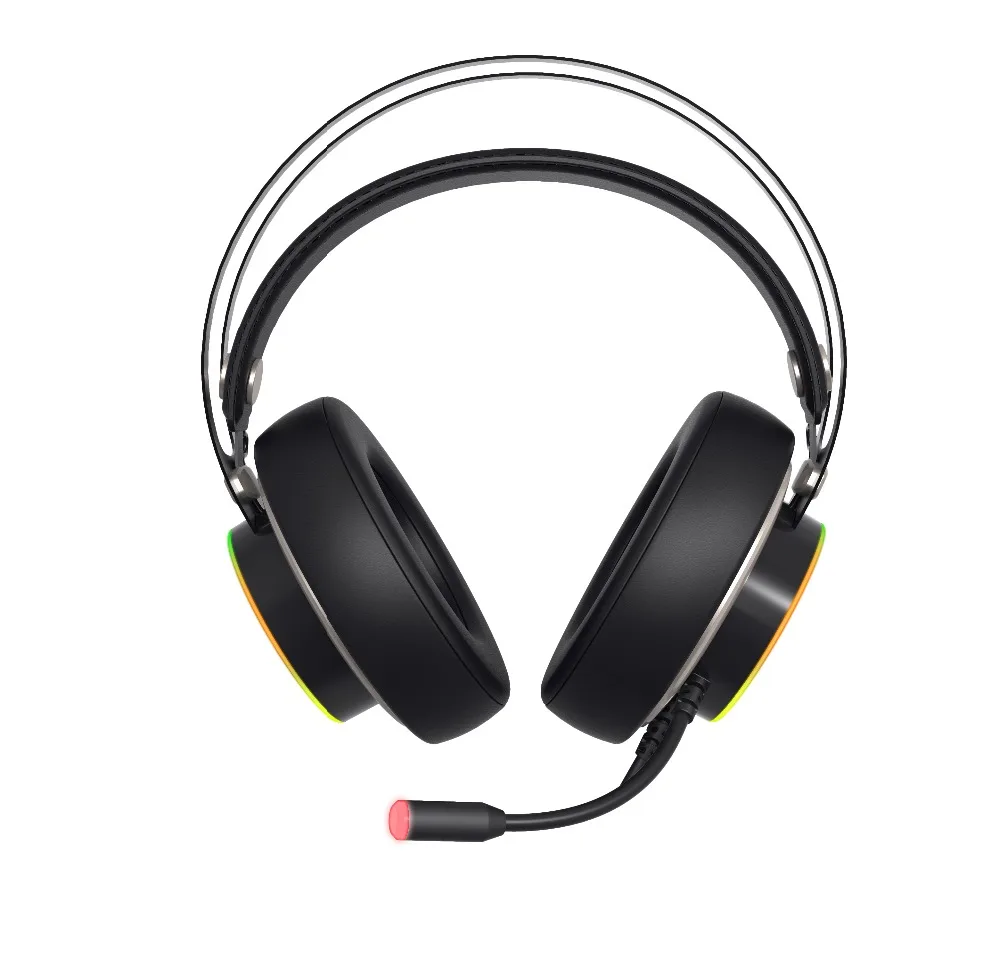 Игровая гарнитура с HD микрофоном Джеймсом осликом 712 игровые наушники 7 1 Surround Cool