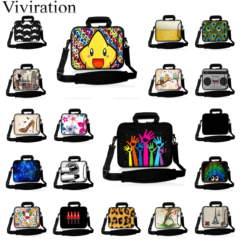 

Notebook Computer Shoulder Bags 10" 12" Tablet 10.1 11.6 13.3 14 15.6 15.4 17.4 17" Chromebook Messenger Bag PC Laptop Briefcase