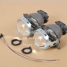 DLAND Круглые Бусины Q5 HID BI-XENON проектор, Круглый задний спойлер база