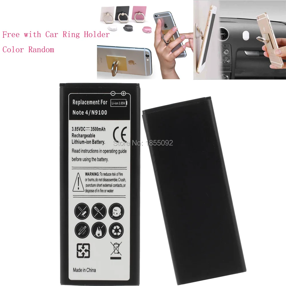 Sinegen 3500 мАч EB BN910BBE BN910BBK 1 ШТ. * Замена Батареи для Galaxy Note4 IV N910 9100 N910F N910S N910H N910U N910L|battery