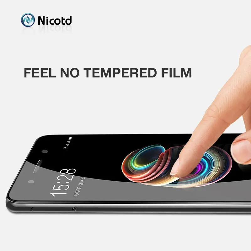 Закаленное стекло Nicotd для Xiaomi Redmi 4X полноэкранная Защитная пленка Xiomi redmi Note 5 pro 6A 6