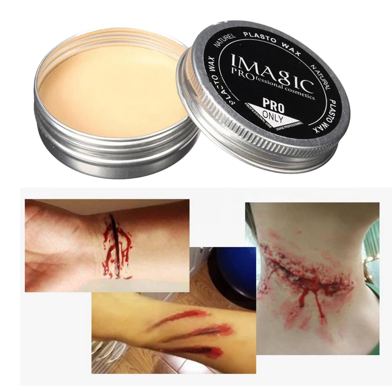 free shipping wax scar fake hurt drawing tool special effects makeup wound scar makeup wax halloween - Halloween Makeup Wax free shipping wax scar fake hurt drawing tool special effects makeup wound scar makeup wax halloween - Halloween Makeup Wax