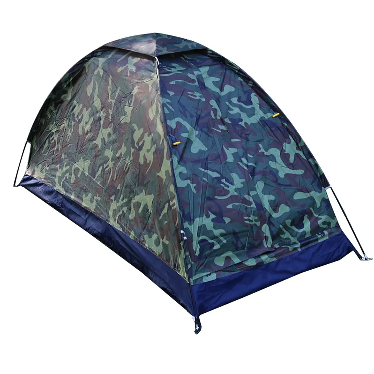

One Person Tent Ultralight Single Layer Water Resistance Camping Tent PU1000mm with Carry Bag for Hiking Traveling