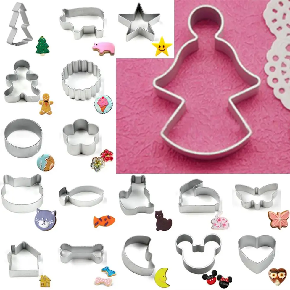 

Specialized Metal Sitting Cat Shaped Holiday Baking Biscuit Cookie Cutter Mould Bakeware Tools Cookie Cutter