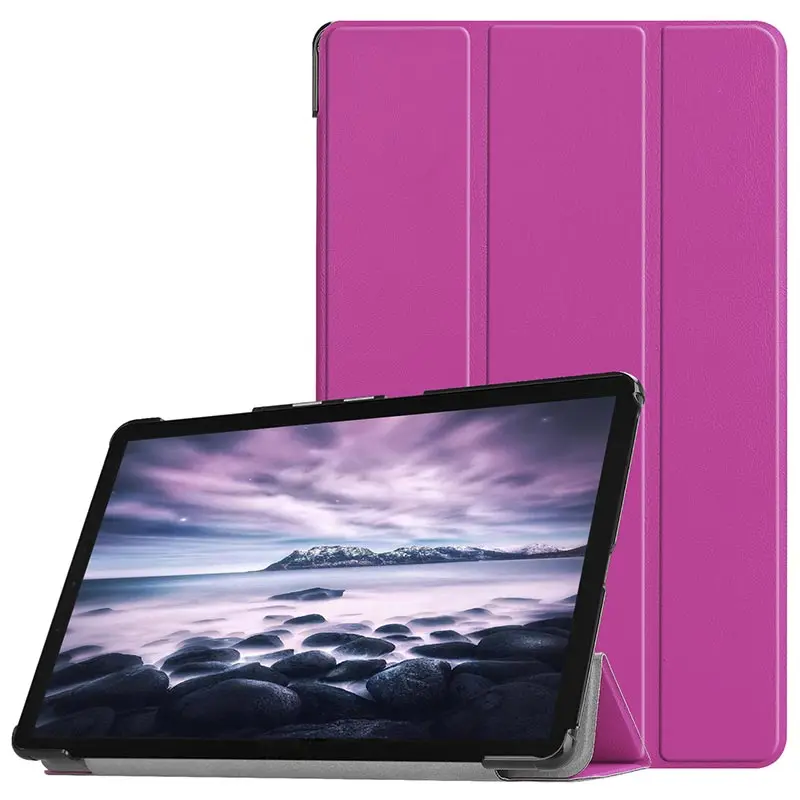 Умный Магнитный чехол для нового iPad Pro 11, ультратонкий противоударный чехол-подставка из искусственной кожи для iPad Pro 11, чехол - Цвет: purple