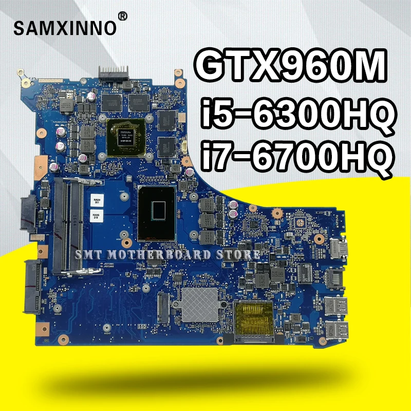 

with GTX960M ROG GL552VW Laptop motherboard for ASUS GL552VW GL552V GL552 GL552VX ZX50V original mainboard motherboard 100% test