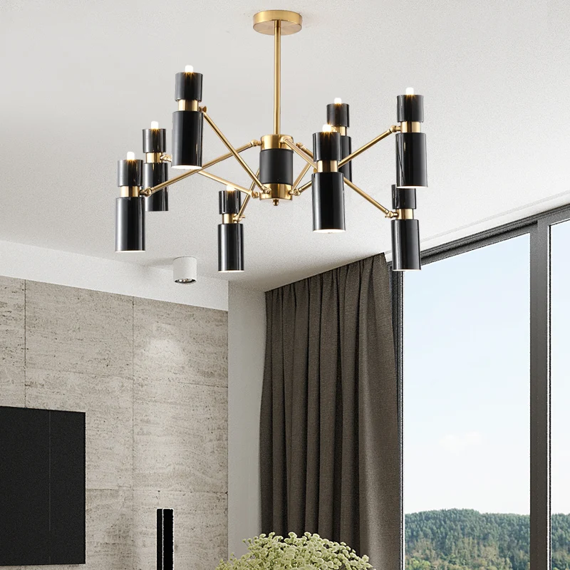 

Modern Pendant Lights Led Gold Black hanging Lamp for living room kitchen Fixtures lustre Home Lighting luminaria Pendant Lamp