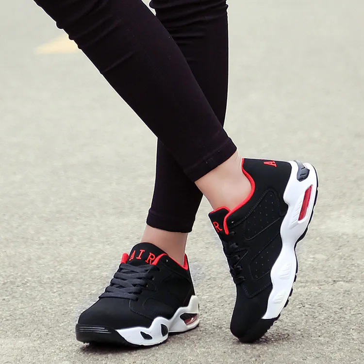 Hundunsnake кожаные кроссовки женский, черный амортизирующие кроссовки для Для мужчин 2018 Дамская обувь спортивный женский красовки кеды T119