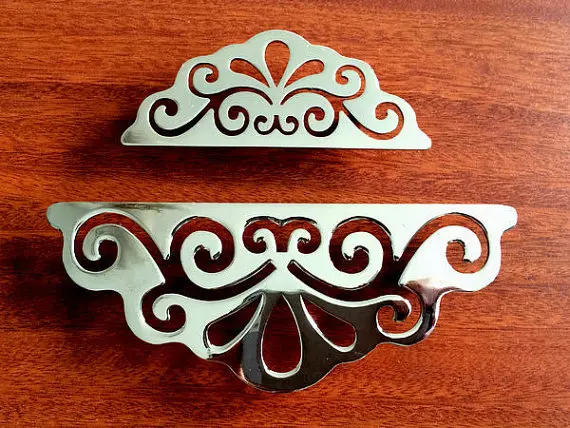 2 2 3 75 Large Dresser Drawer Pull Handles Mirror Silver Chrome