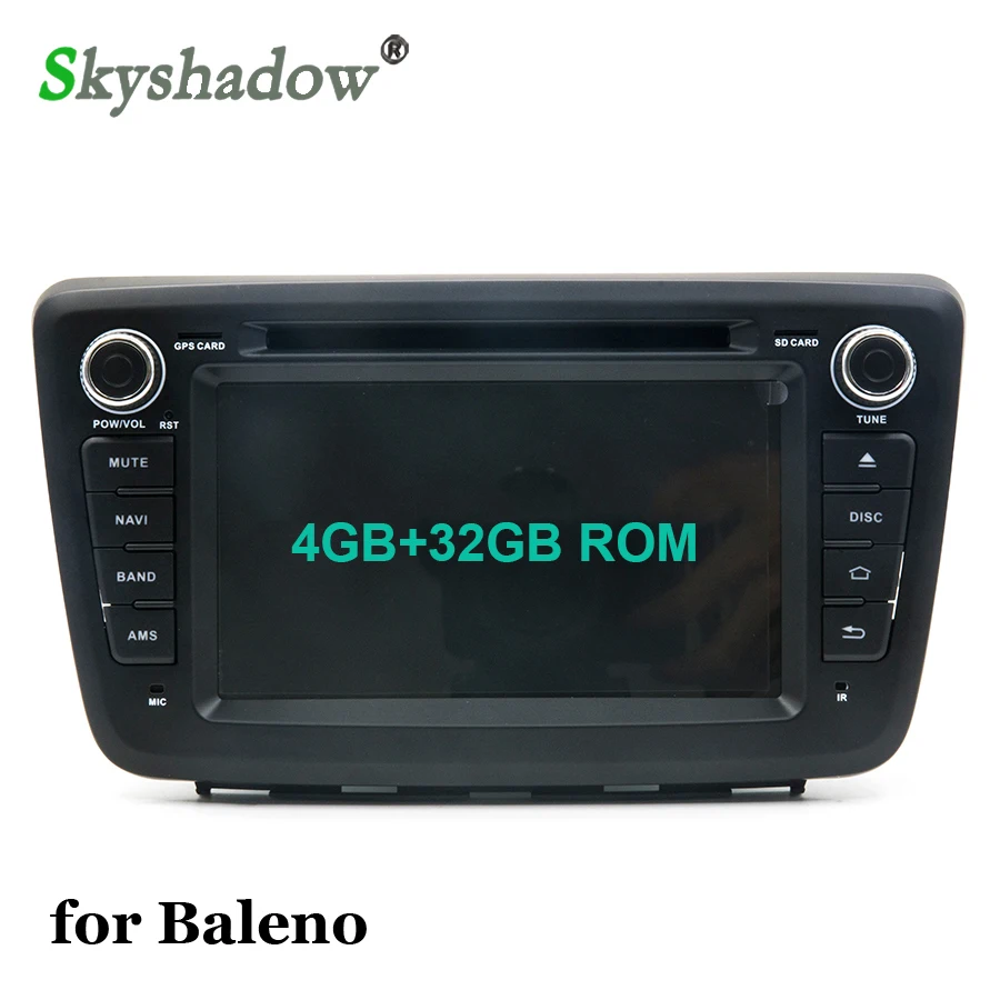 Discount DSP Android 9.0 Octa Core 4G+32GB Car Radio DVD Player GPS  Map RDS wifi LTE Bluetooth 4.2 For SUZUKI Baleno 2016 2017 2018 3
