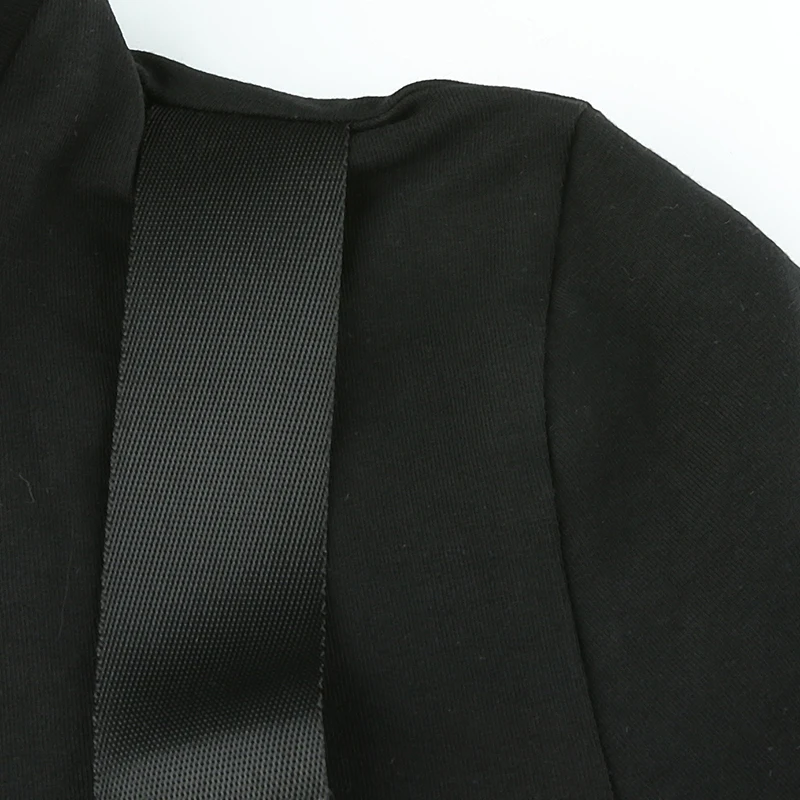 Кроп-топ с перекрестной пряжкой и лентой, черная Базовая женская футболка Харадзюку, сексуальная женская футболка, хит лета, уличная одежда, Cuteandpsycho