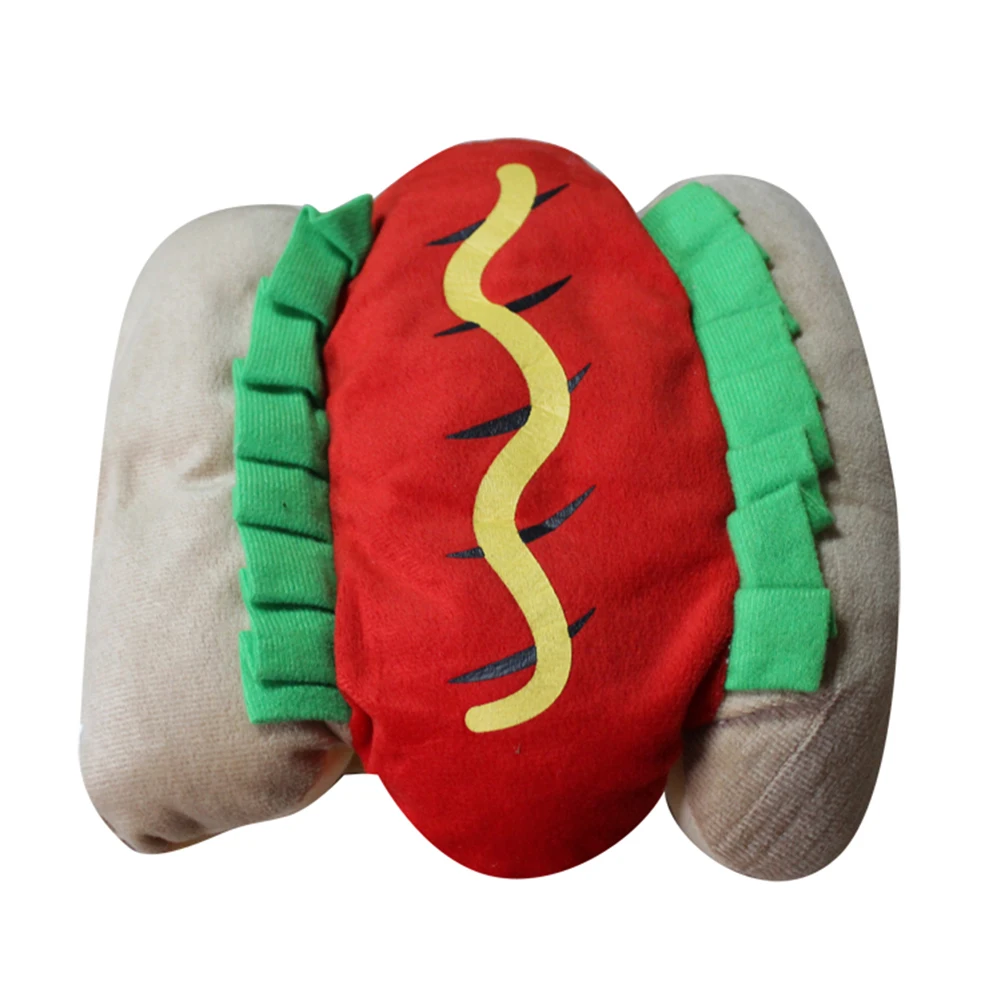TINGHAO Funny Hot Dog Dress Up Costume Puppy Pet Halloween Christmas