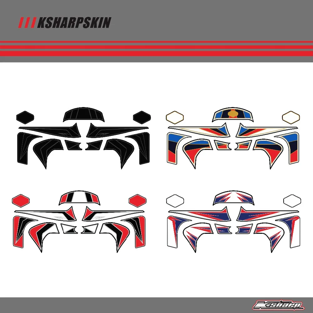 

Rear Fairing Number Board KSHARPSKIN 3D Gel Protector for HONDA CBR1000RR 2012