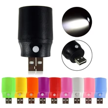 +Hot Sale+ Portable Mini USB LED Light Torch Flashlight Emergency Power Bank Lamp Colorful #