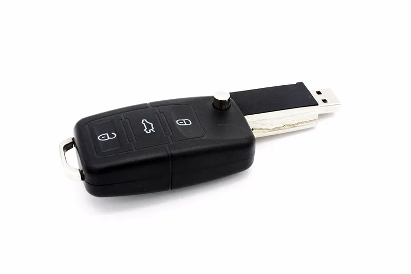 Модный Автомобильный ключ, креативный флеш-диск USB 2,0, 128 ГБ, 64 ГБ, 32 ГБ, 16 ГБ, 8 ГБ, 4 Гб, реальная емкость, внешний накопитель, флеш-накопитель, u-диск