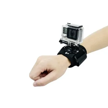 

360 Degree Rotatable Wrist Strap Band Holder for GoPro Hero 1 2 3 3+ 4 5/6 Session Action Camera Accessories Cycling Mount