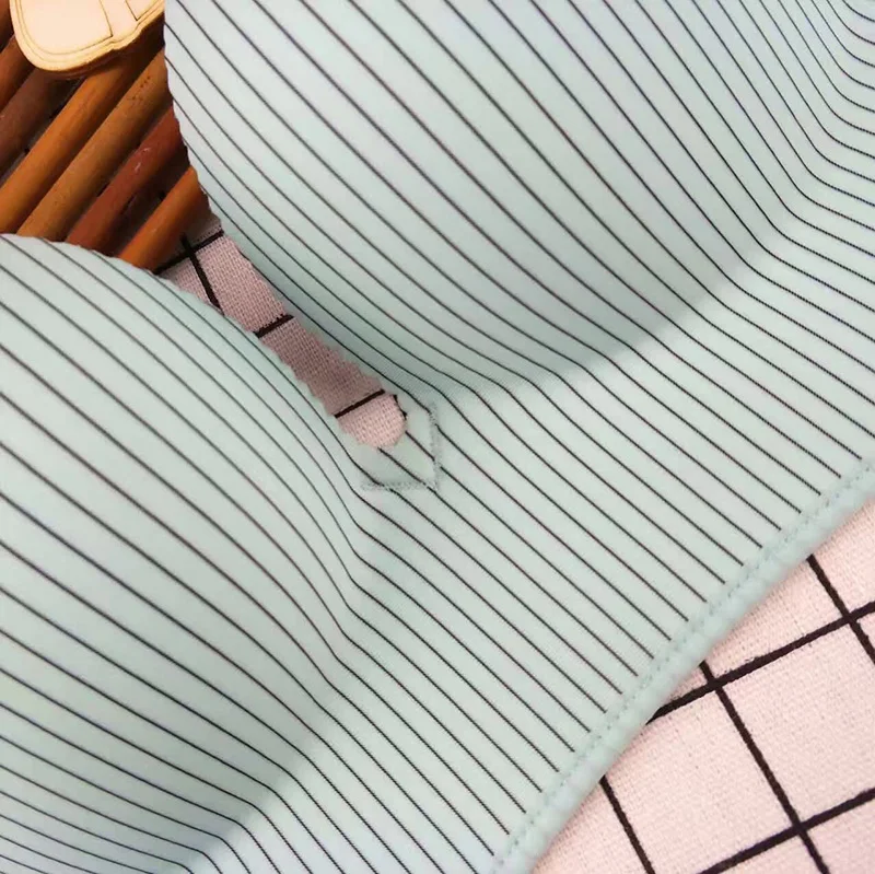 2022 High-end Brand Romantic Temptation Bra Set Women Striped Underwear Set Hot Sale Push Up Seamless Lingerie Female Sets 90C sexy bra set