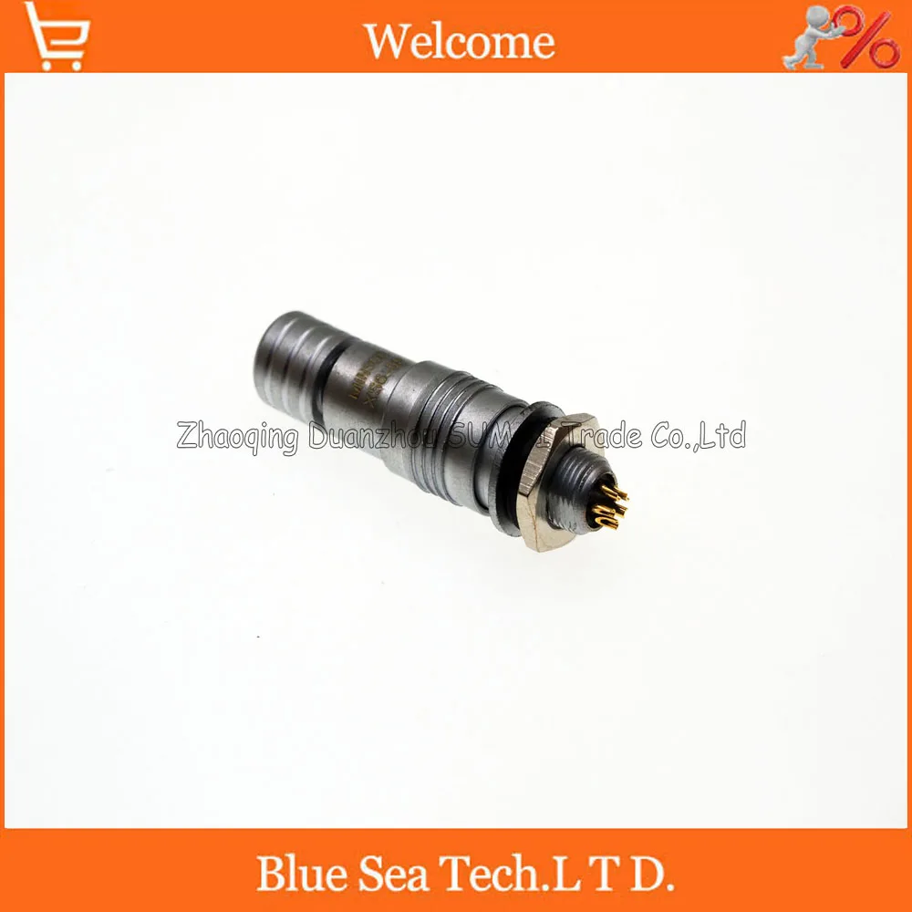 

5 Pin 6mm mic circular connector plug,XS6-5P Socket+Plug,mini aviation plug interface for machinery,electronics etc.