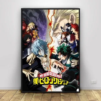 

Boku No Hero Academia Art Silk Poster Home Decor 12x18 24x36inch