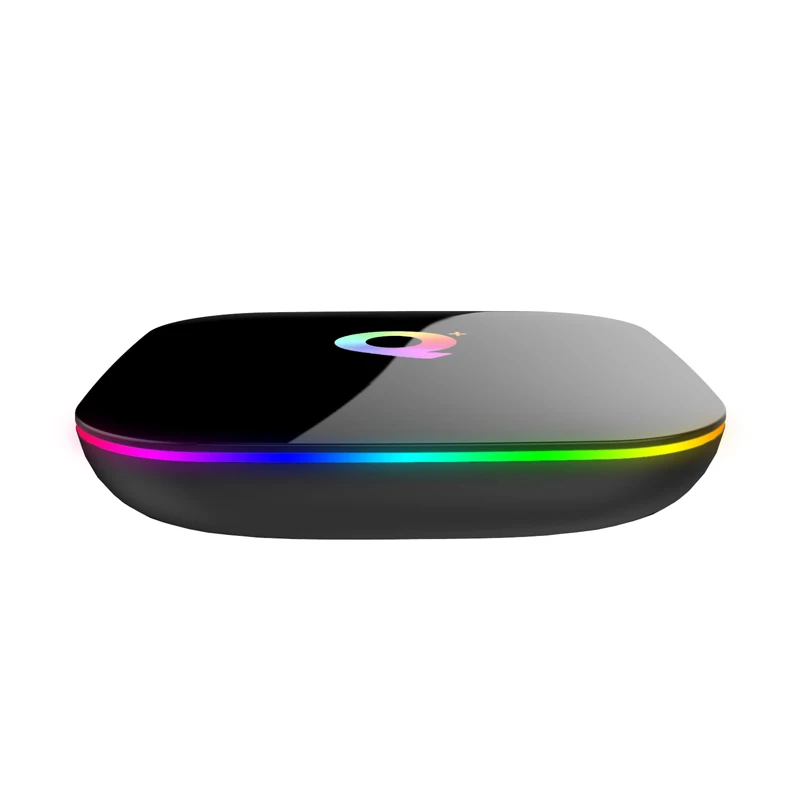 

Q Plus Smart Allwinner H6 TV Box Android 9.0 4GB 32GB 64GB USB3.0 H.265 6K Netflix Google Playstore PK T9 Set top box