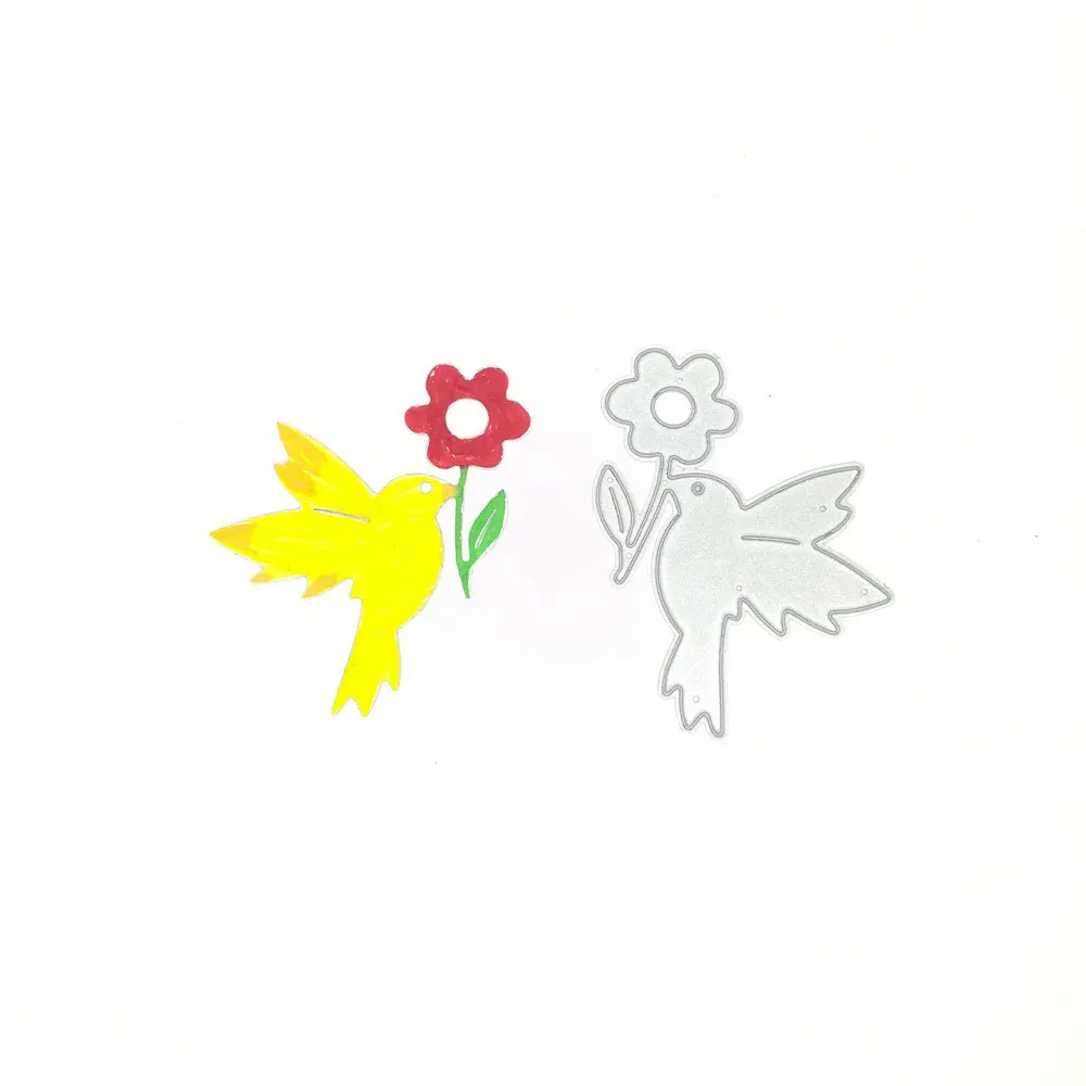 Bird Cutting Die For DIY Scrapbooking Album Card Paper Craft Embossing Stencil | Дом и сад