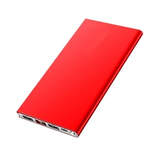 Ультратонкий внешний аккумулятор 20000 мА/ч, внешний аккумулятор с двумя usb-портами, Внешнее зарядное устройство для телефонов, планшетов, внешний аккумулятор с ЖК-экраном